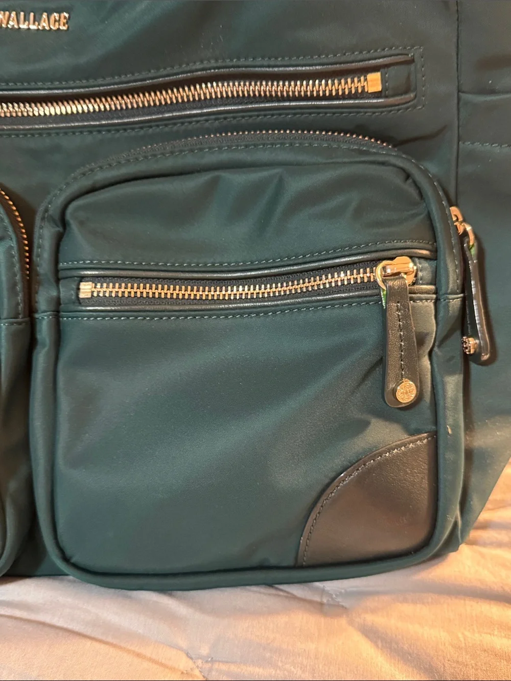 MZ Wallace Tribeca Traveler Tote in Green